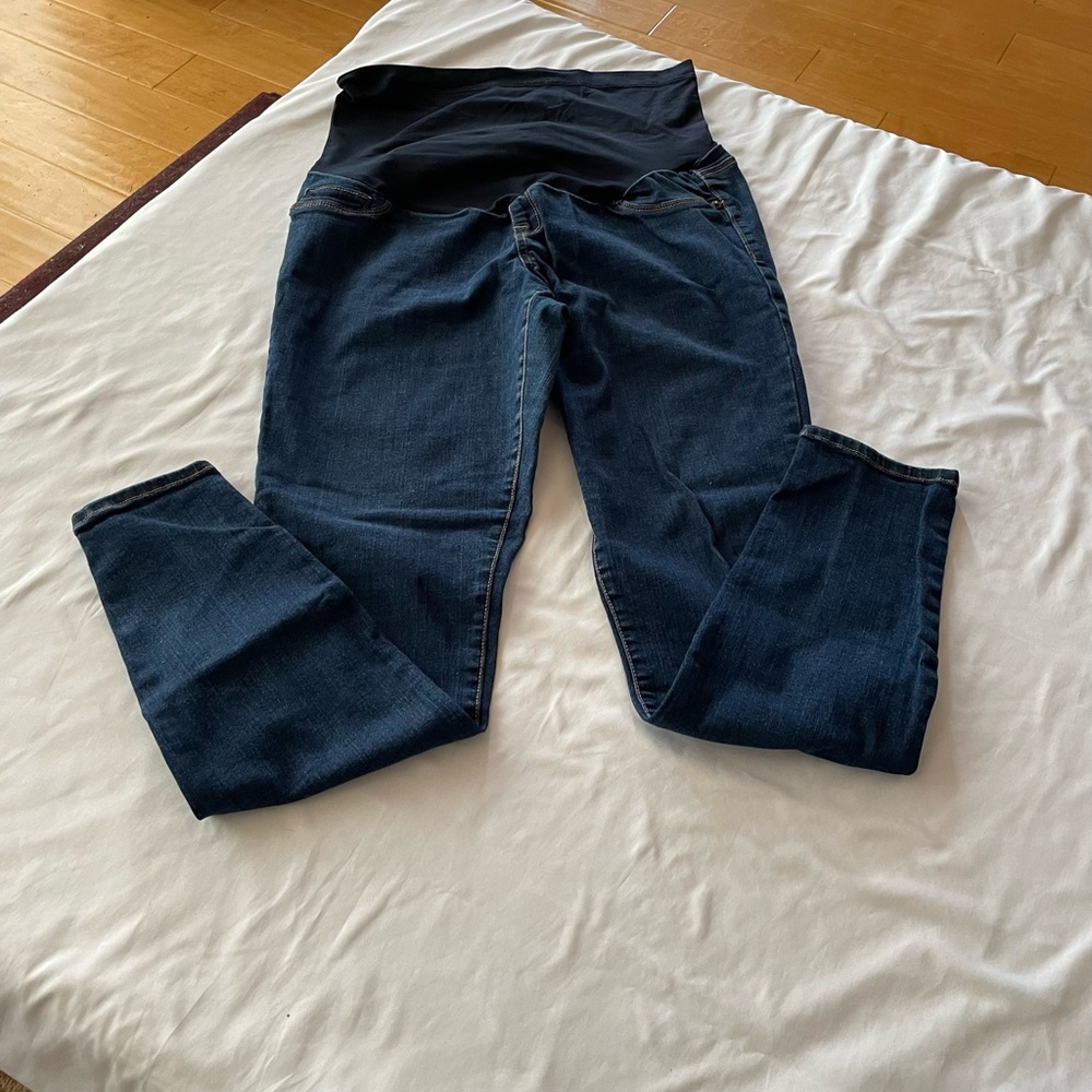 Liz Lange Dark Blue Maternity Jeggings